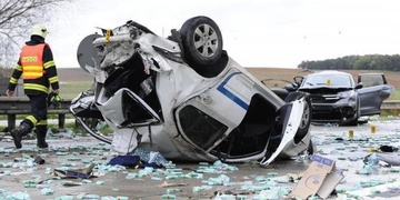 Dopravní nehody na dálnici Praha - Plzeň