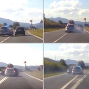 PIT - Policisté důrazně zlikvidovali narkomanův pokus ujet
