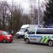 Nehoda tří vozů v Sušické ulici