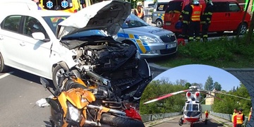 Motorkář zemřel poté, co mu mladá řidička nedala přednost