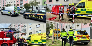 Muž pád ze sedmého patra nepřežil