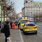 Na Americké třídě v Plzni se předávkoval muž