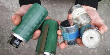 Nález speciálních pyrotechnických prostředků v Touškově