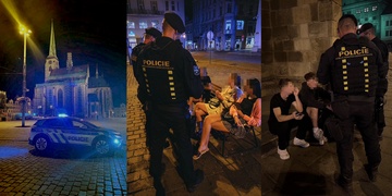 Centrem Plzně proběhla další z řady policejních razií