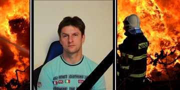 Hasiči se loučí s nadpraporčíkem Mikynou: "Budeš nám Jirko chybět!"