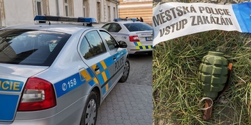 Uklízečka našla ruční granát, poradila se s vrátnou a vyhodily ho ven