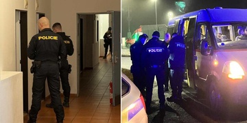 Razie cizinecké policie na provozovny, kluby, firmy, vlaky i autobusy