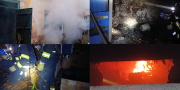 Hasiči zlikvidovali požár a během toho zachránili i andulku