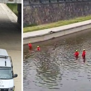 V řece Radbuze byla nalezena lidská hlava