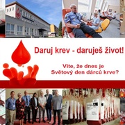 "Daruj krev, daruješ život!"