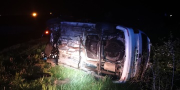 Nebezpečný kruháč auta doslova katapultuje