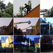 Strom spadl na Domov seniorů