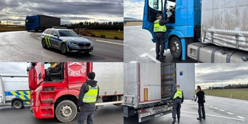 Dopravně bezpečnostní akce zaměřená především na kamiony