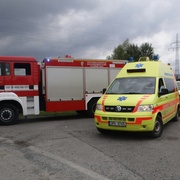 V Tachovské ulici včera zachraňovali seniora