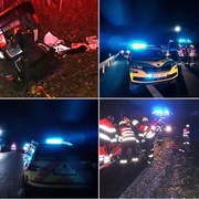 Opilého řidiče museli z vraku vyprostit