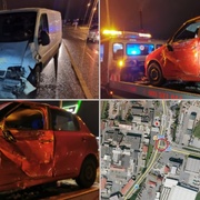 Opilec způsobil dopravní nehodu na Jateční