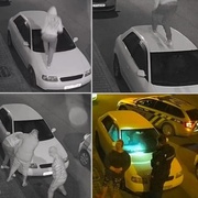 "Sem frajer a přeběhnu po střeše auta!"