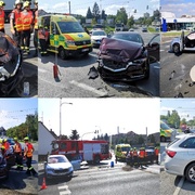 Vážná dopravní nehoda na křižovatce ulic Plaská, Studentská a Na Sudech