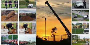 ONLINE: Nález letecké pumy - evakuace části Skvrňan