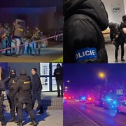 Obří policejní manévry na Západočeské univerzitě v Plzni záměrně vyvolali dva studenti idiotským vtípkem