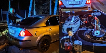 "Auto jsme neřídili a tu motorku neukradli!"