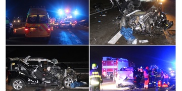 Vážná nehoda uzavřela dálnici D5