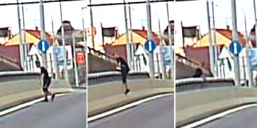 Muž skočil z mostu Milénia