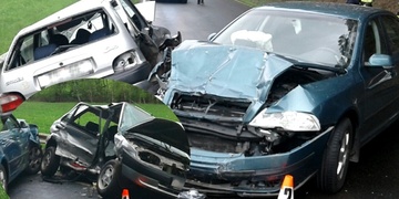 Zraněnou zaklíněnou ženu vyprošťovali hasiči hydraulikou