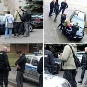 Dramatické zadržení zfetovaného pachatele v Plzni
