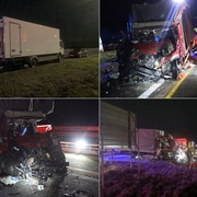 S náklaďákem couval po dálnici, druhého řidiče to stálo život