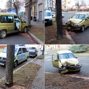Mladý řidič na Rokycanské nezvládl řízení