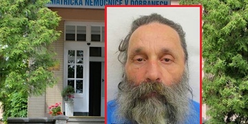 Karel Hulec utekl ze soudem nařízeného léčení v Psychiatrické nemocnici Dobřany