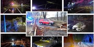 Rychlost větru už na některých místech dosahuje síly orkánu