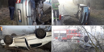 Koukal na havárii a havaroval sám