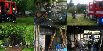 Požár u Rondelu zavinili bezdomovci