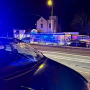 Opilec vběhl přímo před projíždějící auto