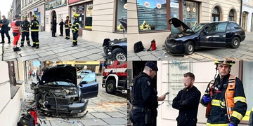 Vyjádření Policie ČR k jednání řidiče na náměstí Republiky