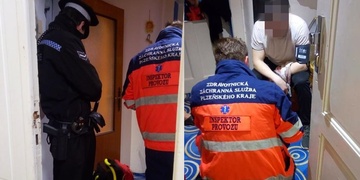 Napadení nožem v centru Plzně