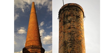 Tragická smrt muže - pád z třicet metrů vysokého komínu přežít nemohl