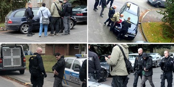 Dramatické zadržení zfetovaného pachatele v Plzni