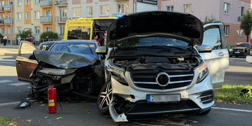 Dopravní nehoda na Slovanech
