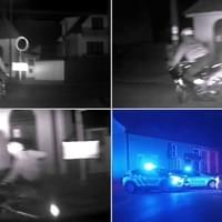 Zfetovaný motorkář se při policejní honičce pořádně vyflákal