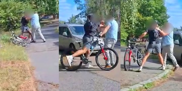 Cyklista se popral s řidičem Boltu, zcela nesmyslný a zbytečný konflikt skončil zlomenou rukou