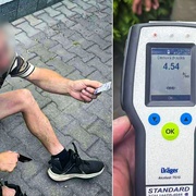 Muž nadýchal neuvěřitelných 4,54 promile