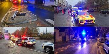 Silně opilý řidič ujel od nehody a trolejbus srazil opilého chodce