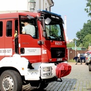 Blesk udeřil do řeky přímo v centru Plzně a kolem města jsou lokální záplavy