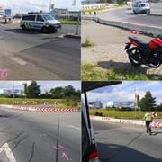 Šestnáctiletý motorkář narazil do betonových svodidel