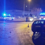 Ranní dopravní nehoda na Borech