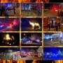Požáry, zranění od pyrotechniky, pád do ohně, útěk opilého řidiče Borským parkem či zásah policie v hotelu