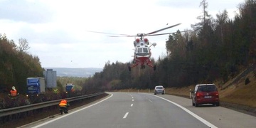 Již celkem tři nehody uzavřely dálnici D5